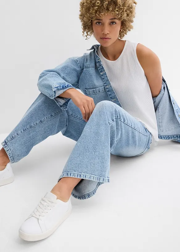 Bluslinne med återvunnen polyester, bonprix