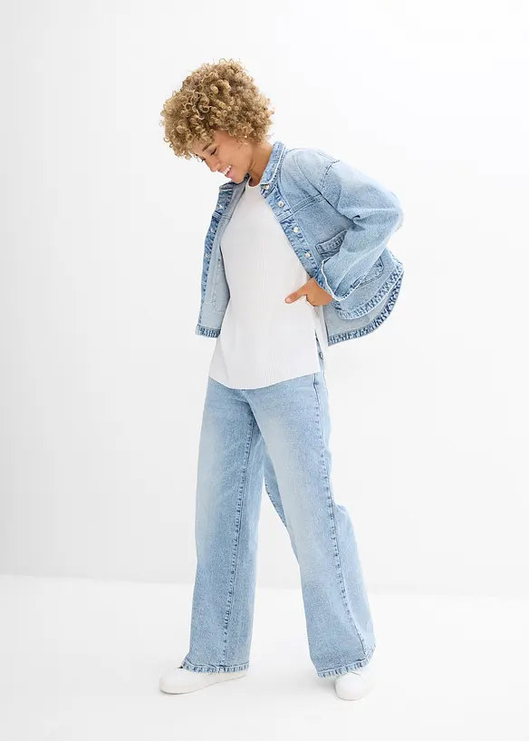 Bluslinne med återvunnen polyester, bonprix