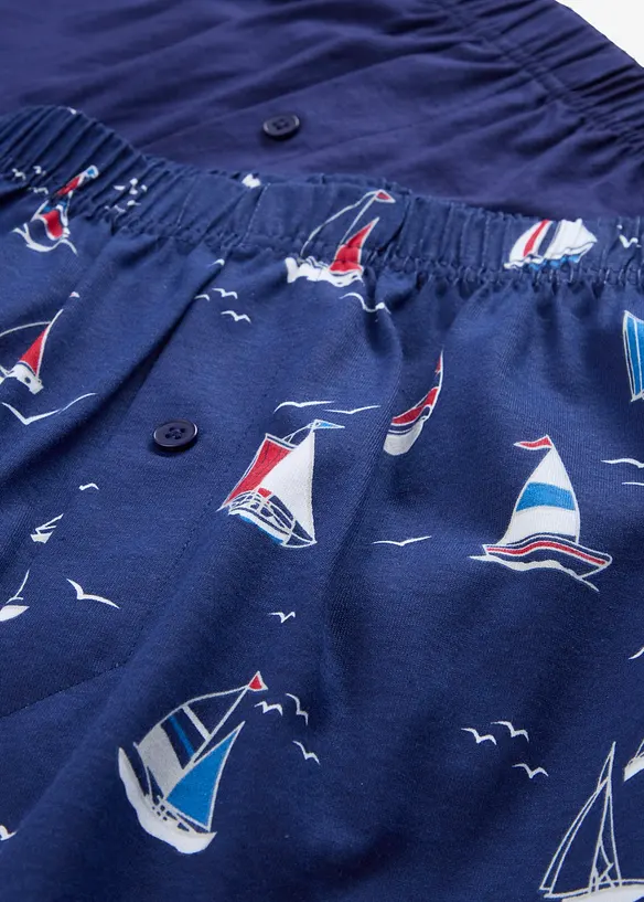 Boxershorts i jersey (3-pack), bonprix