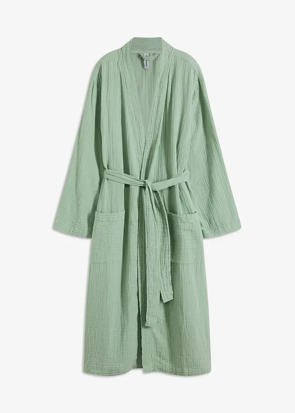 Badrock i oversizemodell av muslin, bonprix
