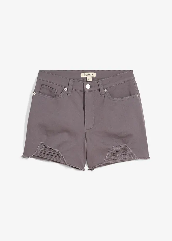 Twillshorts med hög midja, bonprix
