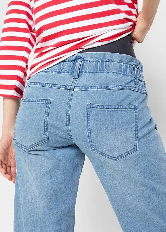 Mammajeans av stretchigt bomullsmaterial med avsmalnande ben, bonprix