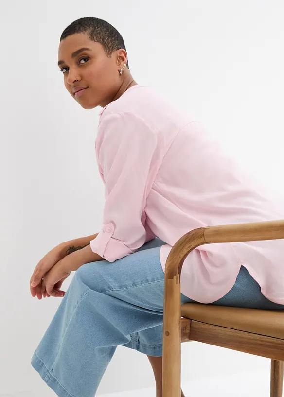 Tunika av mjuk viskos, bonprix