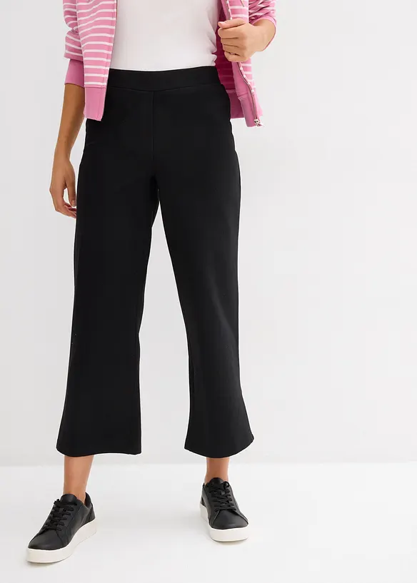 Sweatbyxa i vid modell, bonprix