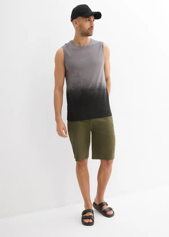 Linne med olika färger, ekologisk bomull, Slim Fit, bonprix
