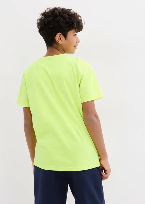 T-shirt för barn i trendiga färger, bonprix