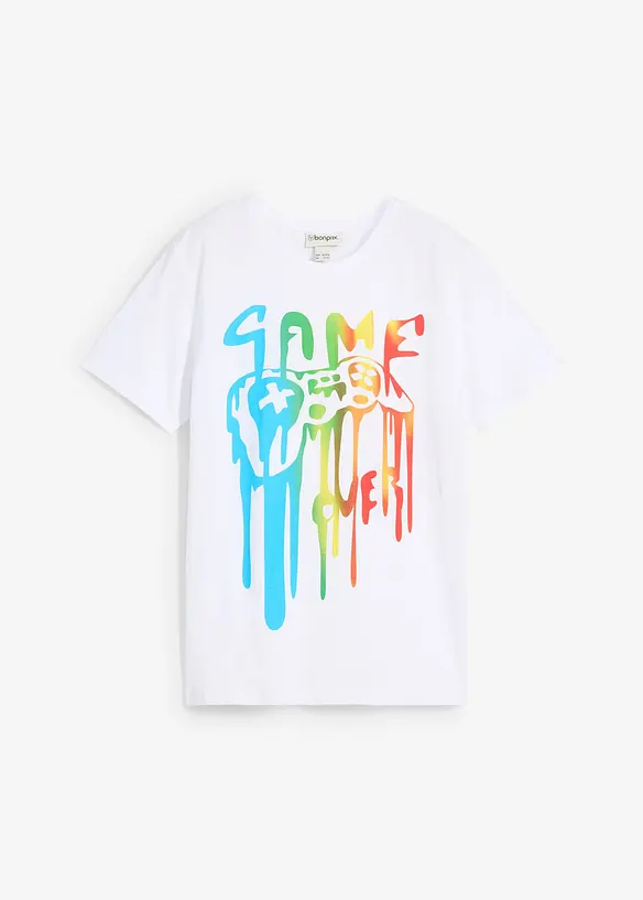 T-shirt i ekologisk bomull, bonprix