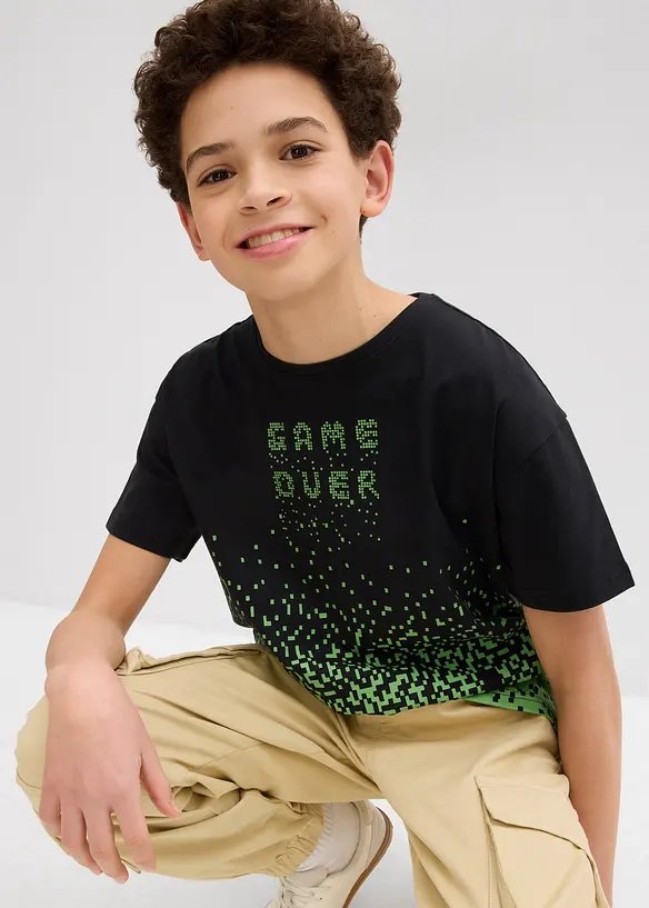 T-shirt f&ouml;r barn, ekologisk bomull, bonprix