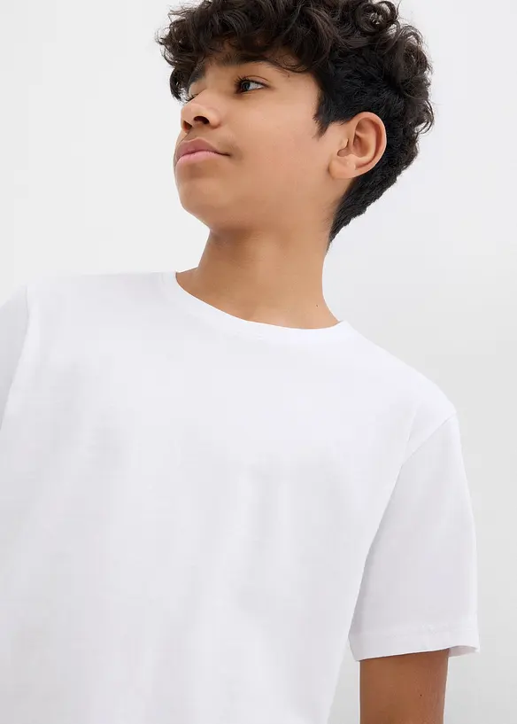 T-shirt med bomull f&ouml;r barn (5-pack), bonprix