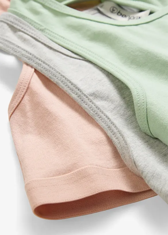 BH-topp med ekologisk bomull (5-pack), bonprix