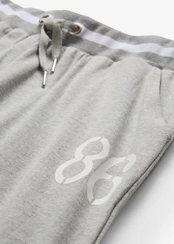 Joggingbyxa i 3/4-längd för barn (2-pack), bonprix