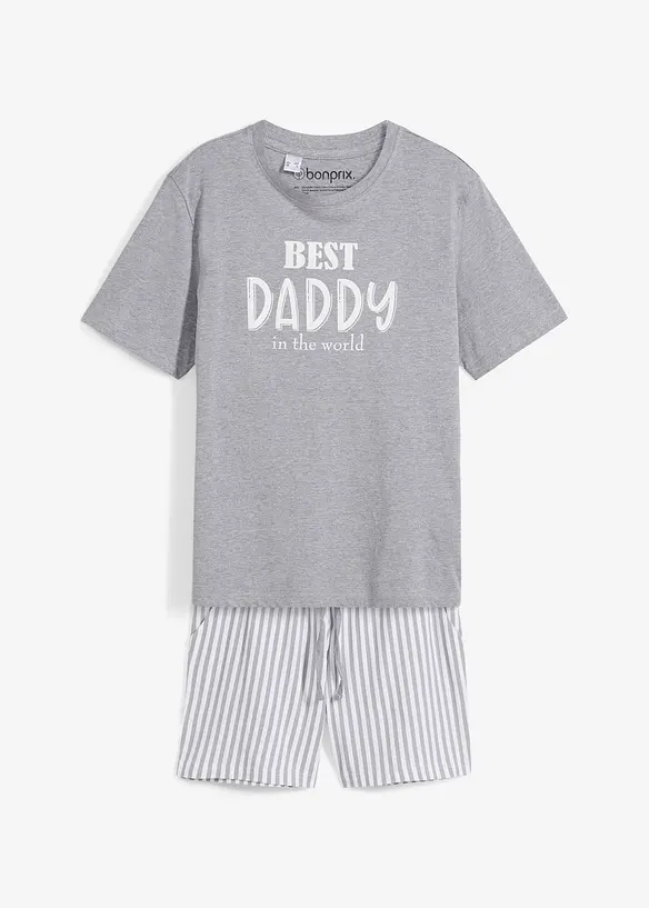 Pyjamas med shorts, bonprix