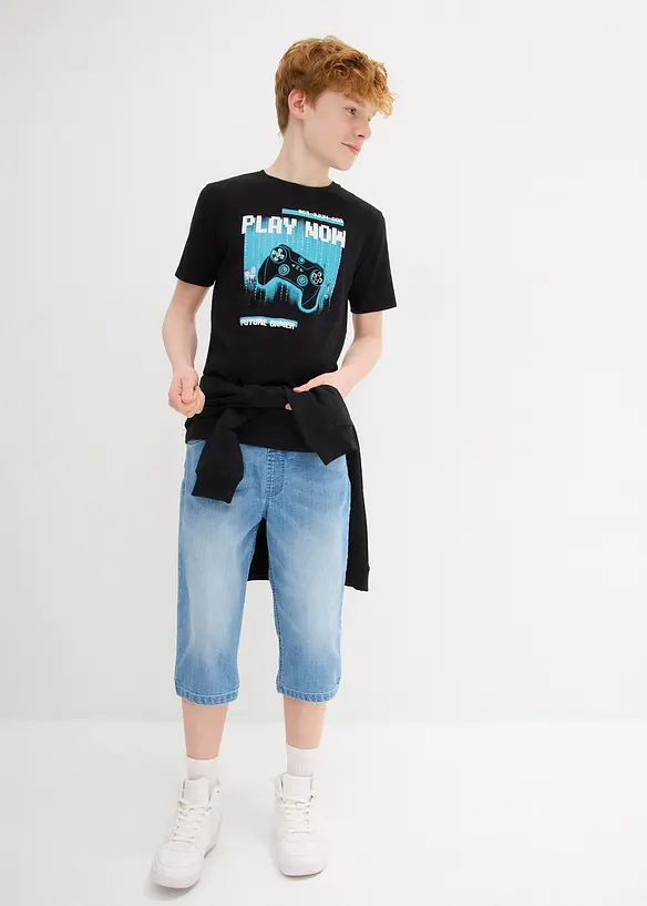 T-shirt i ren ekologisk bomull för barn, bonprix