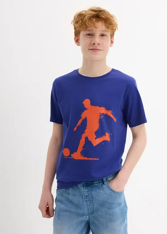 T-shirt i ren ekologisk bomull för barn, bonprix