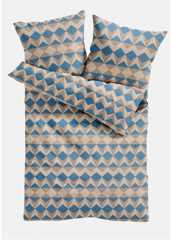 Påslakanset med grafiskt mönster, bonprix