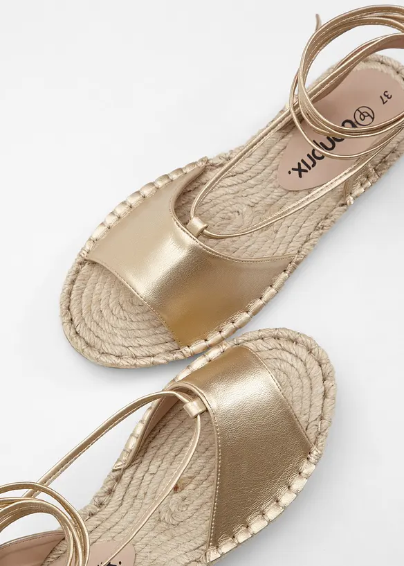 Sandal med snörning, bonprix