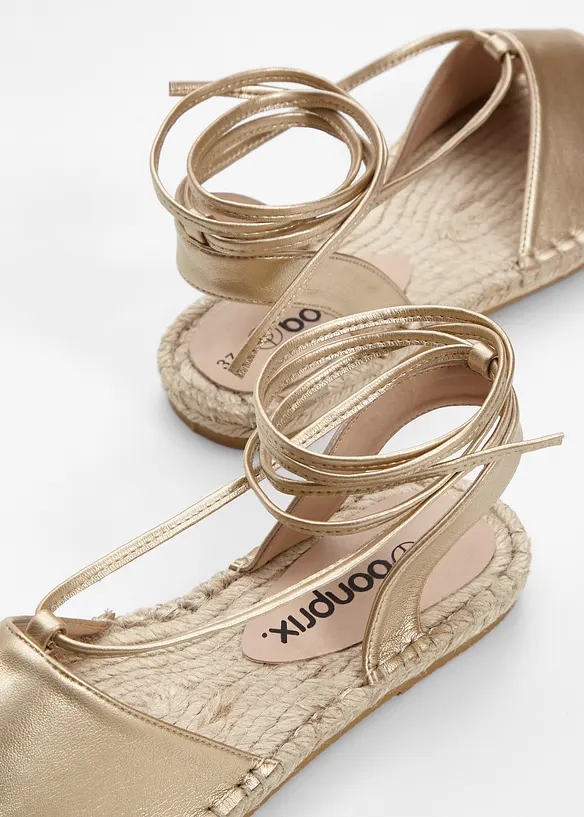 Sandal med snörning, bonprix