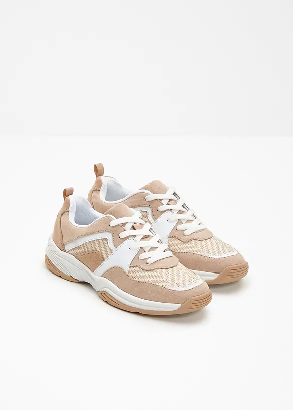 Sneakers med chunky sula, bonprix