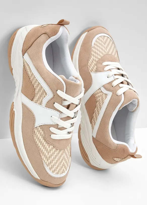 Sneakers med chunky sula, bonprix