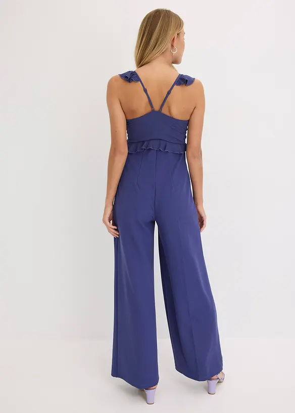 Jumpsuit med chiffong, bonprix