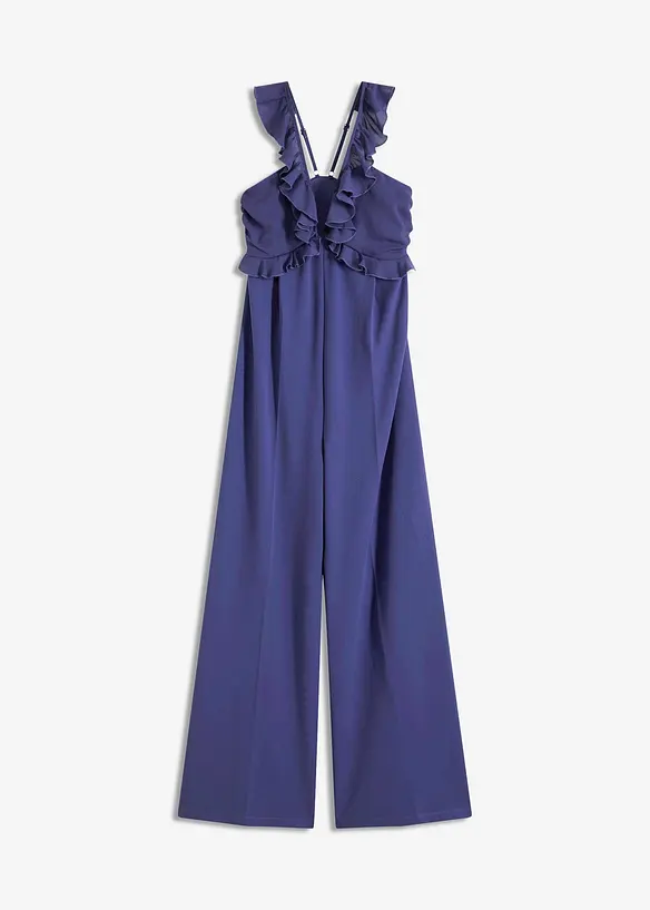 Jumpsuit med chiffong, bonprix