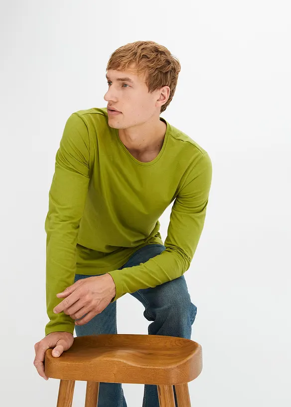 Långärmad T-shirt (3-pack), bonprix