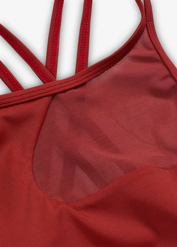 Bikini med BH-topp (2 delar) med återvunnen polyamid, bonprix