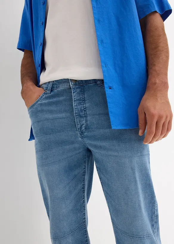 Long Stretch Jeans Bermudas, Regular Fit, bonprix