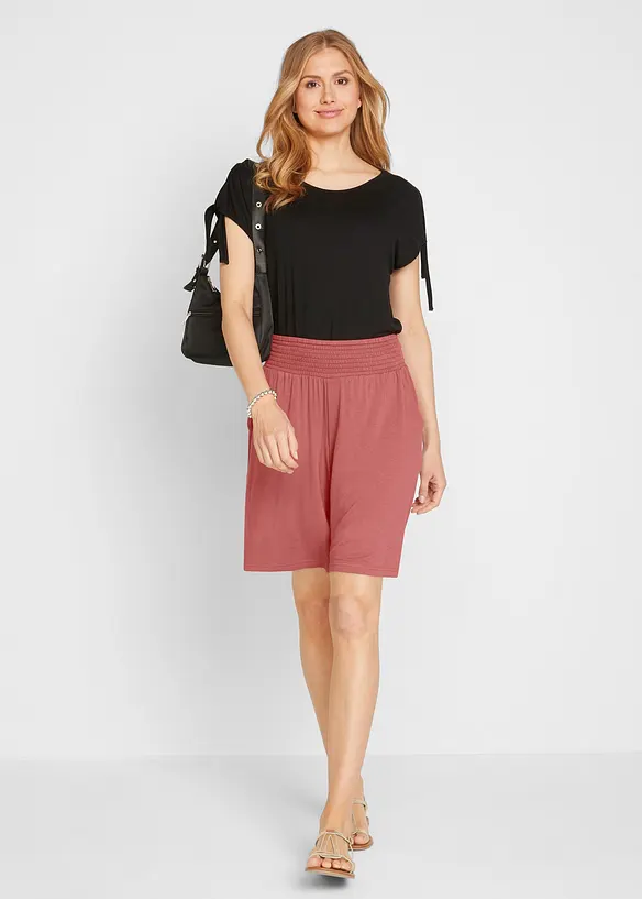 Vida jerseyshorts av viskosmix, bonprix