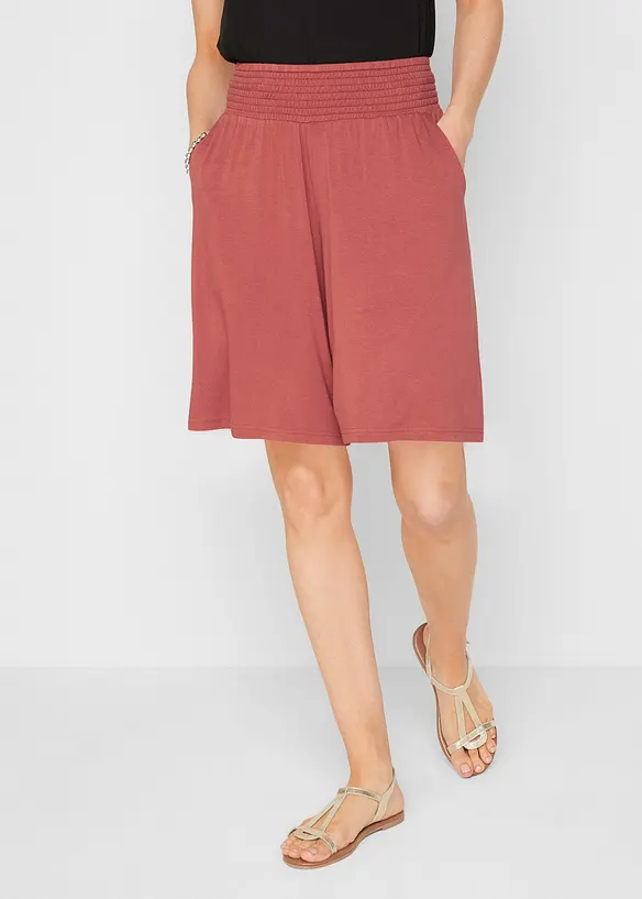 Vida jerseyshorts av viskosmix, bonprix