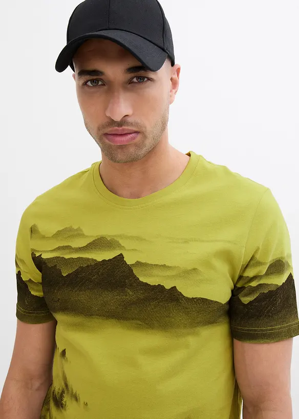 T-shirt i ren ekologisk bomull, bonprix