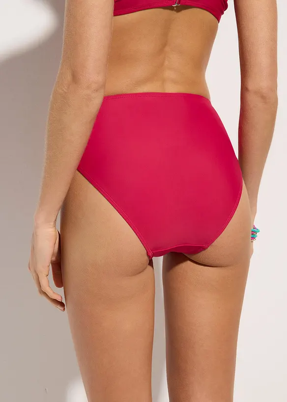 Bikinibyxa med hög midja och högt skurna benöppningar, bonprix