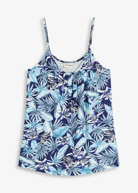 Trik&aring;linne i mjuk viskosmix, bonprix