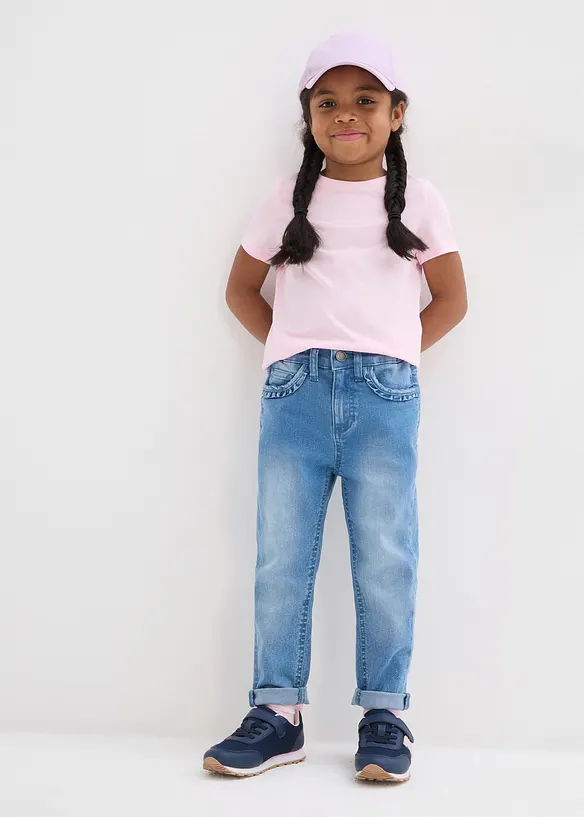 T-shirt i ekologisk bomull (3-pack), bonprix