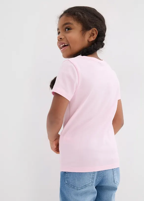 T-shirt i ekologisk bomull (3-pack), bonprix