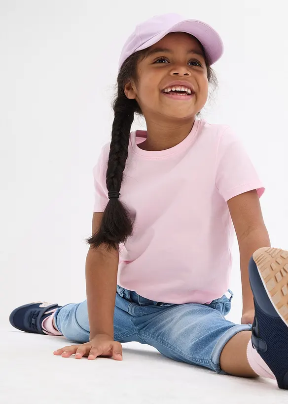 T-shirt i ekologisk bomull (3-pack), bonprix