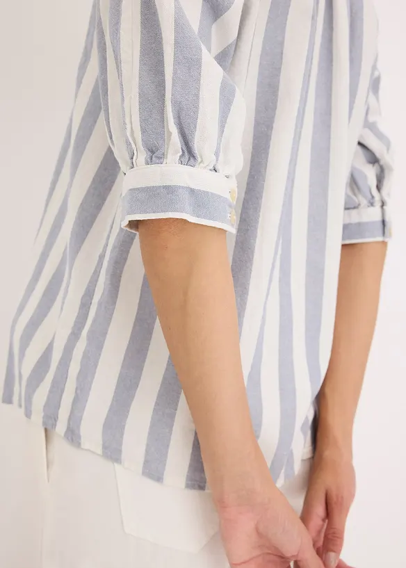 Randig blus, bonprix