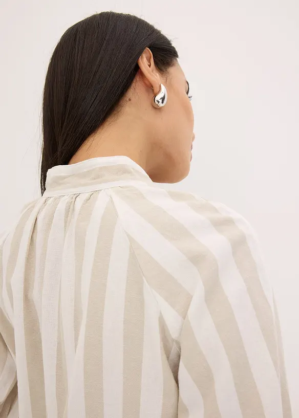 Randig blus, bonprix