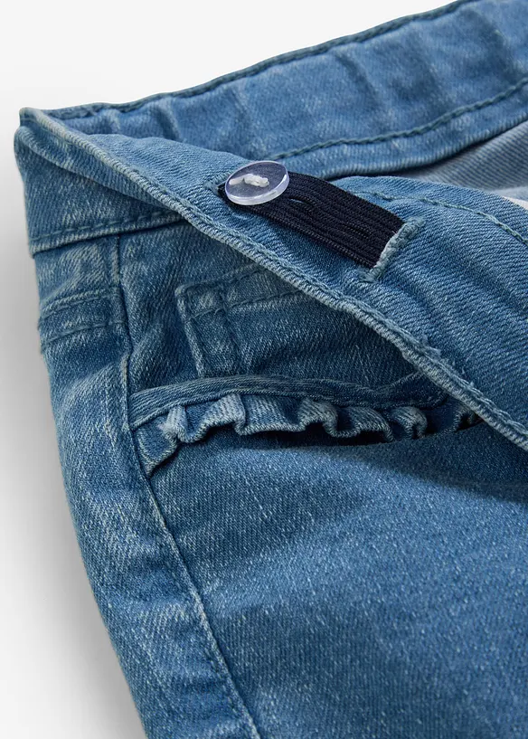 Stretch Jeans Mid Waist för barn, Tapered, bonprix