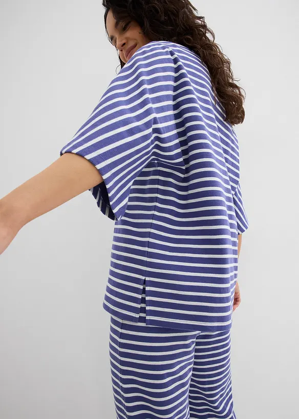 Oversizesweatshirt av ren bomull, bonprix