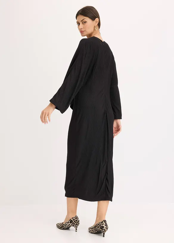 Mellanlång klänning med cut-outs, bonprix