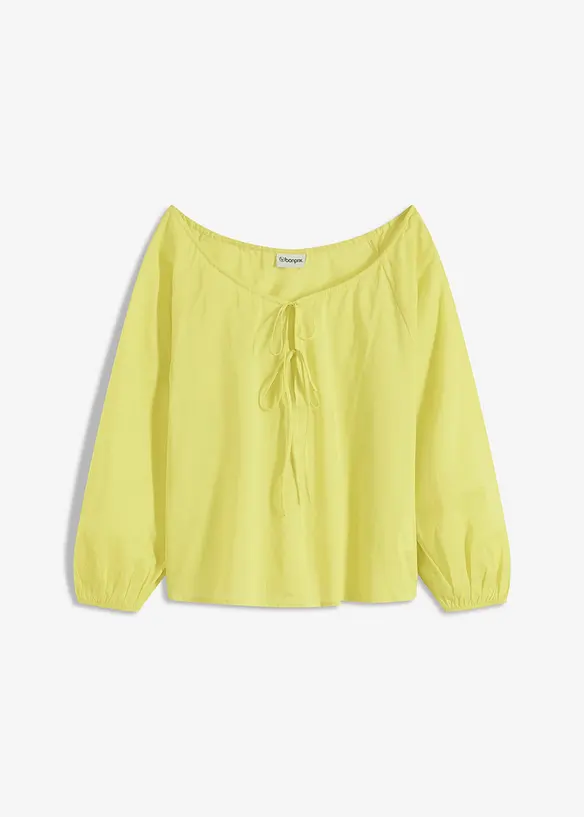 Blus i ekologisk bomull, bonprix
