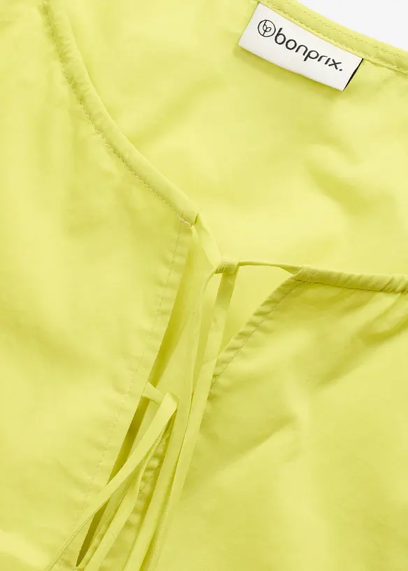 Blus i ekologisk bomull, bonprix