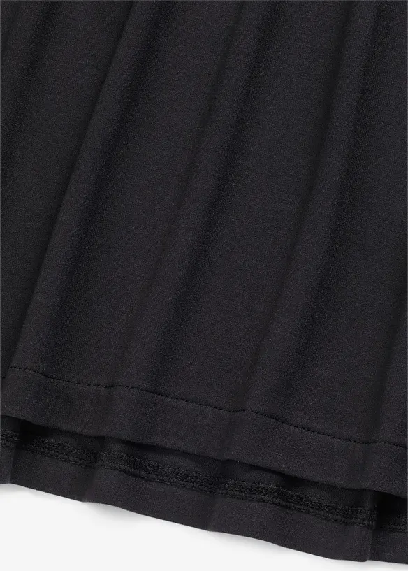 Jerseyklänning i följsam viskos, bonprix