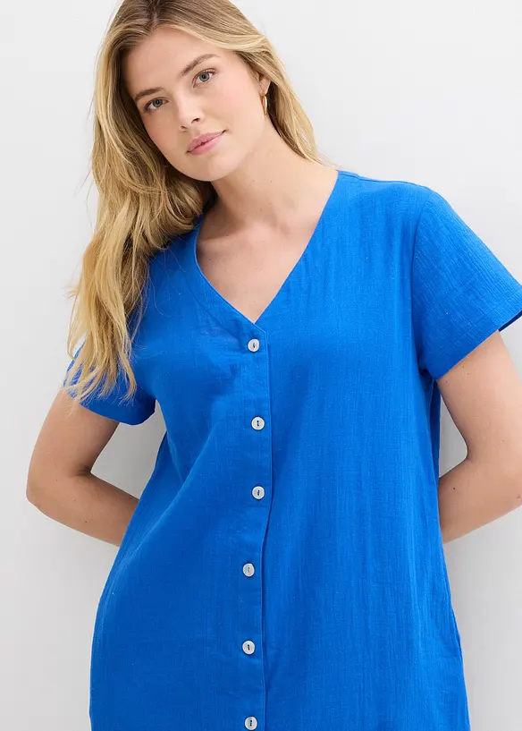 Bluskl&auml;nning i mjuk muslin, bonprix