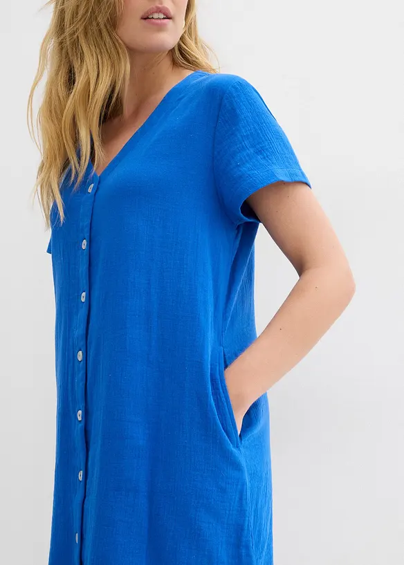 Bluskl&auml;nning i mjuk muslin, bonprix