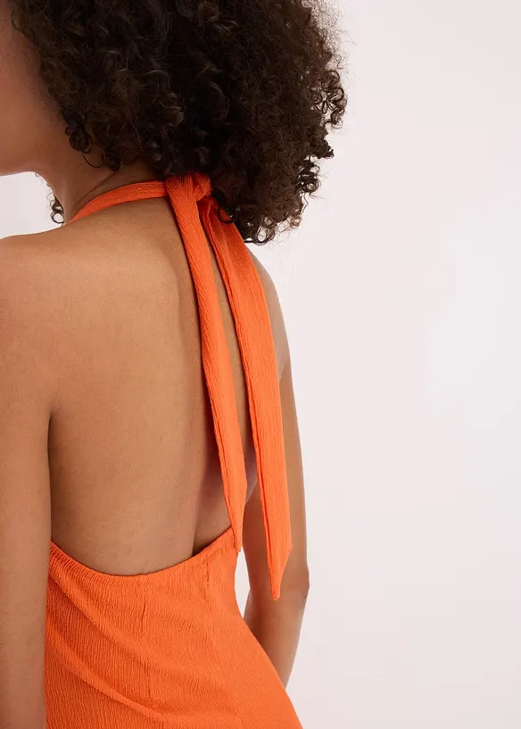 Jerseyklänning med cut-outs, bonprix