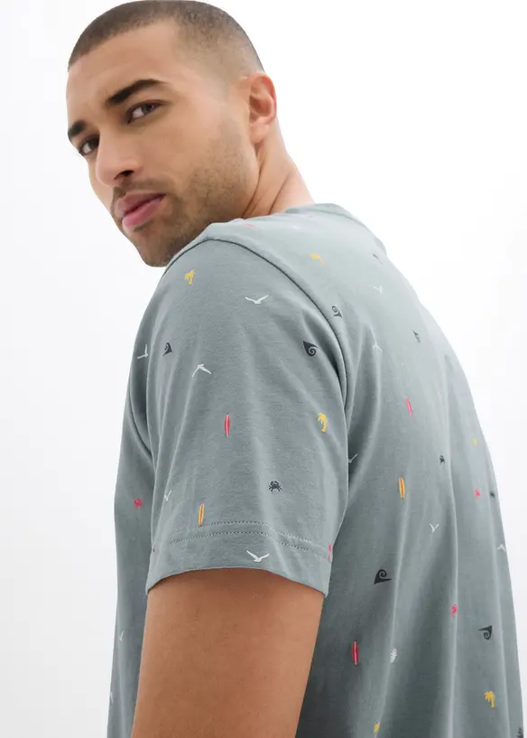 T-shirt i ren ekologisk bomull, bonprix