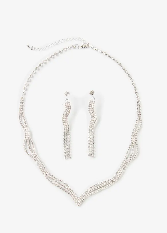 Halsband och örhängen (smyckesset), bonprix