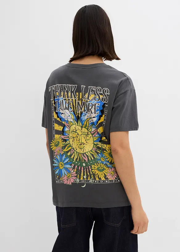 T-shirt av ren ekologisk bomull, bonprix